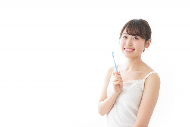 食後のブ歯磨き